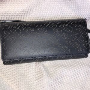 Burberry perforated leather wallet bag brand NWT🔥